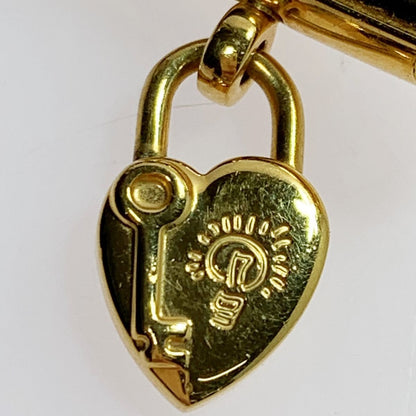 Hermes Viviride Heart Choker Leather Accessories Necklace