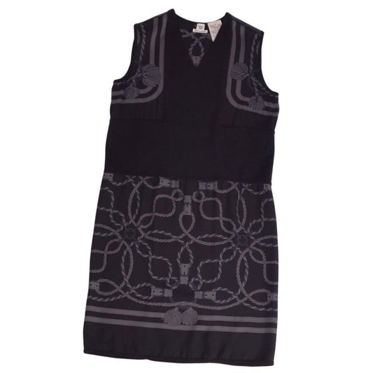 Hermes Dress 20SS Sleeveless Knit Sil