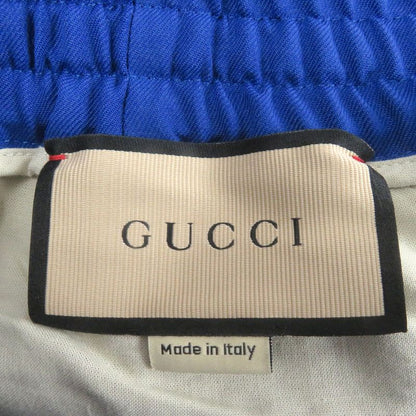 Gucci 742766 Wool Mohair Interlocking G Track Pants Blue 44 With Hangers Made