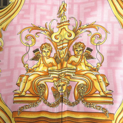 Fendi Versace Fendace 22SS Fw1091 100% Silk Zucca Baroque Reversible Blouson