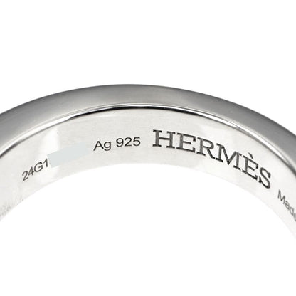 Hermes Ring Cour De Forges GM Size 53 Ag925 Silver - Accessories -