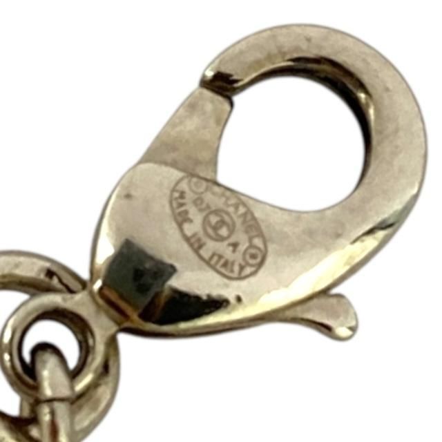 Chanel Necklace Pendant Accessory Small Accessory Coco Mark Camellia Metal