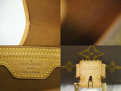 Authentic Louis Vuitton LV Bel Air Monogram 2WAY Shoulder Bag Handbag Pochette