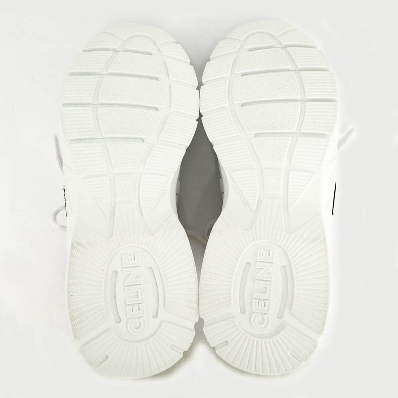 Celine Sneakers - White Black 35929 Size 39 Shoes Women's Women