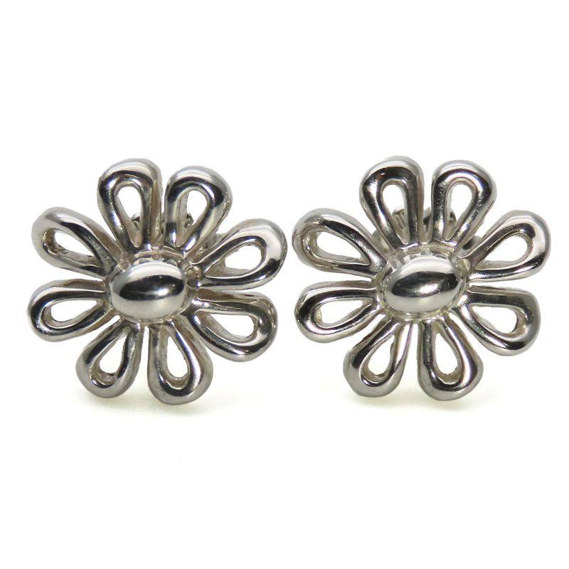 Tiffany & Co Earrings Daisy Silver 925 Approx 5.0g Silver Flower Accessories