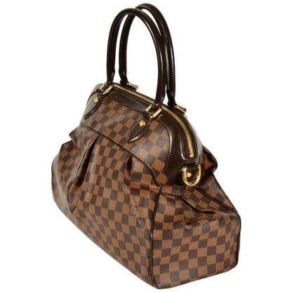 Louis Vuitton Trevi GM Handbag Damier Ebène N51998 Ar0130 Women