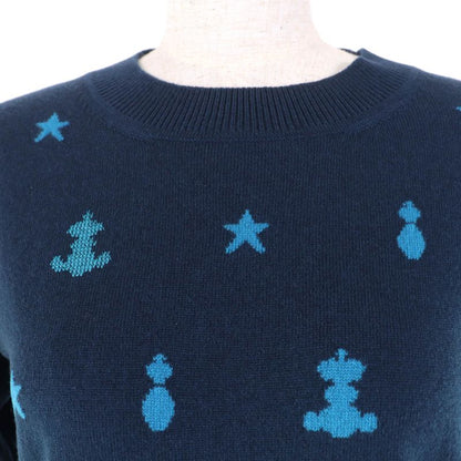 Hermes 2021 Poste Et Cavalerie Saber Decorated Bag 100% Cashmere Long Sleeve