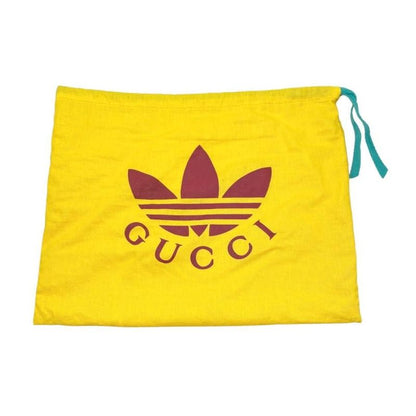 Gucci X Adidas Collaboration Shoulder Bag Horsebit Mini Bag 658574 Logo Black