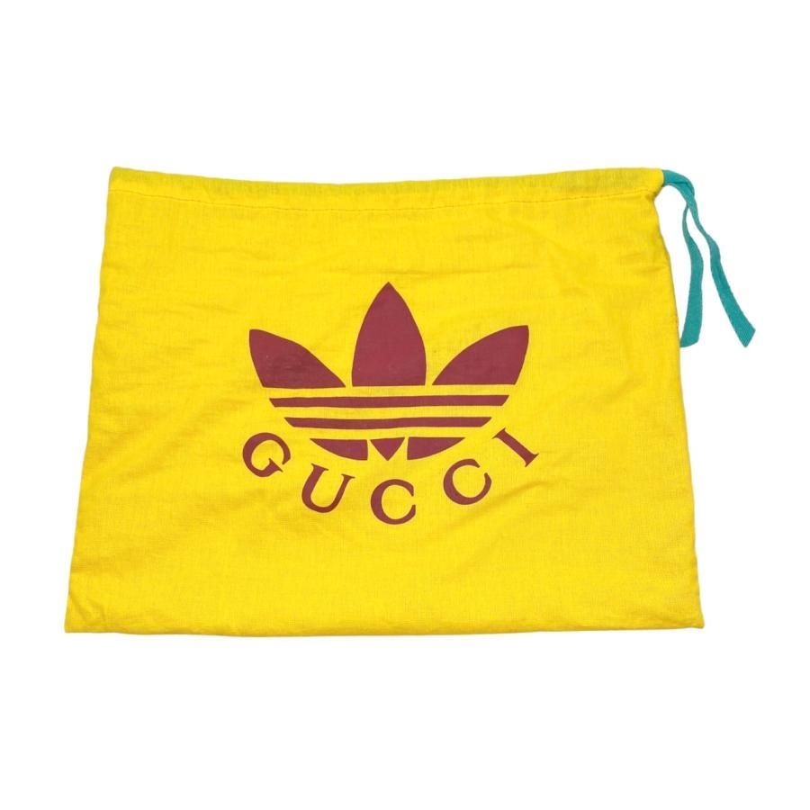 Gucci X Adidas Collaboration Shoulder Bag Horsebit Mini Bag 658574 Logo Black