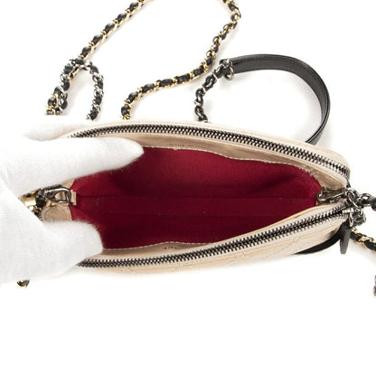 Chanel Gabrielle Rose Aged Calfskin A