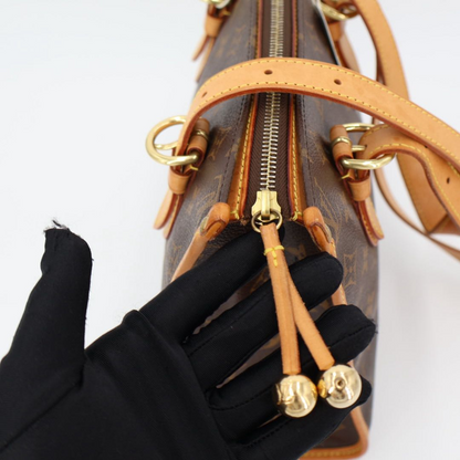 Louis Vuitton Monogram Popincourt O One Shoulder Tote Bag M40007 Brown PVC