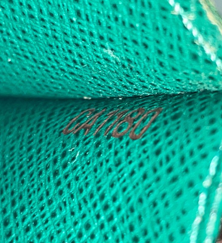 Louis Vuitton Monogram Portefeuille Emilie Zipper Long Wallet M60137 Brown And