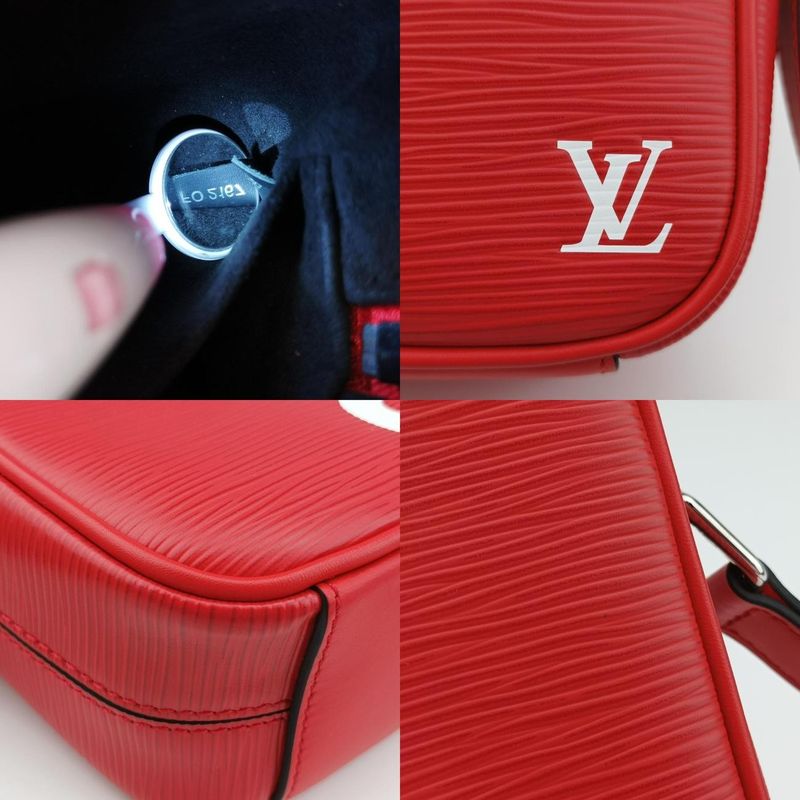 Louis Vuittonsupreme Collaboration Danube PM Rouge Epi M53417 Fo2167
