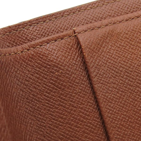 Louis Vuitton Bifold Wallet Compact Zip Monogram Canvas Monogram Gold Hardware