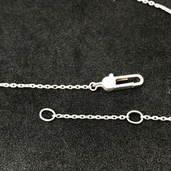 Gucci Logo Necklace Silver