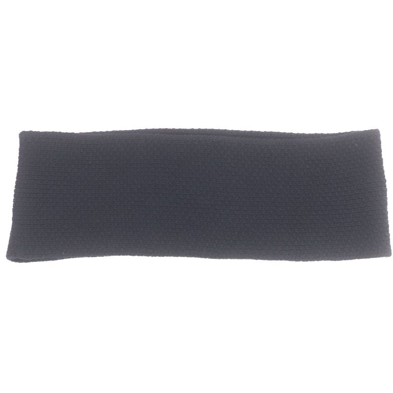 Hermes 100% Cashmere Cable-knit Knit Scarf Snood Winter Wear Dark