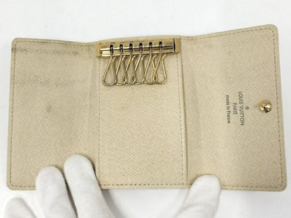 Louis Vuitton Multicles 6 6-ribbon Key Case Damier Azure N61745