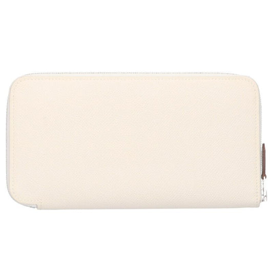 Hermes Azap Long Silk Quinn Y Engraved Round Zip Wallet Men's