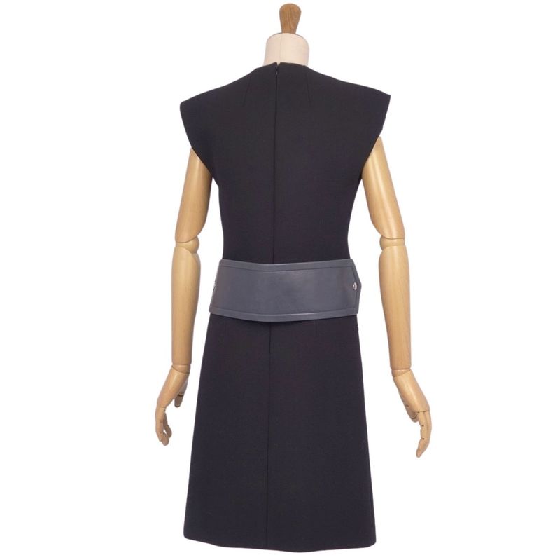 Celine Dress Phoebe Period Sleeveless Leather Belle