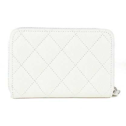 Chanel Coin Case White