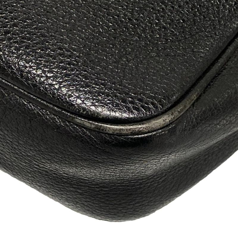 Gucci Shoulder Bag Soho 308364 Black Leather