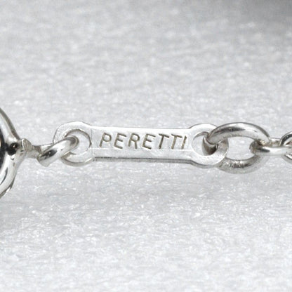 Tiffany & Co Open Heart Elsa Peretti 925 Silver Ladies 4.8g Necklace