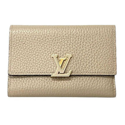 Louis Vuitton Portefeuille Capucines Compact M62159 Trifold Wallet Women