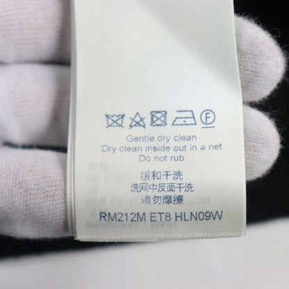 Louis Vuitton 21AW Silk Blend Lettered Short Sleeves Large Size Short Sleeve