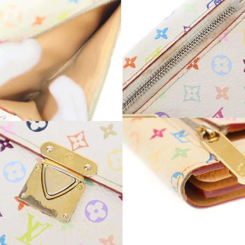 Louis Vuitton Multicolor Portefeuille Koala Fold Wallet Th0075 M58014 White