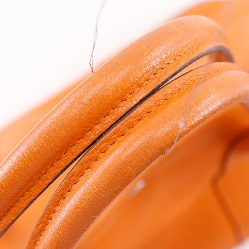 Hermes Garden Party 36 PM Negonda Orange □O Ladies Tote Bag