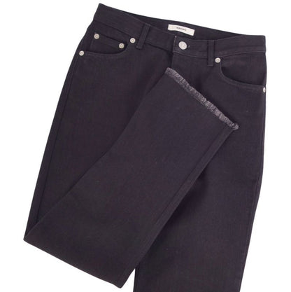 Celine Phoebe Period Pants Denim Pants Black Denim