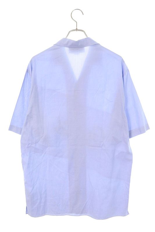 Gucci 619033 Zaen3 Script Oversized Short Sleeve Shirt Men's 46