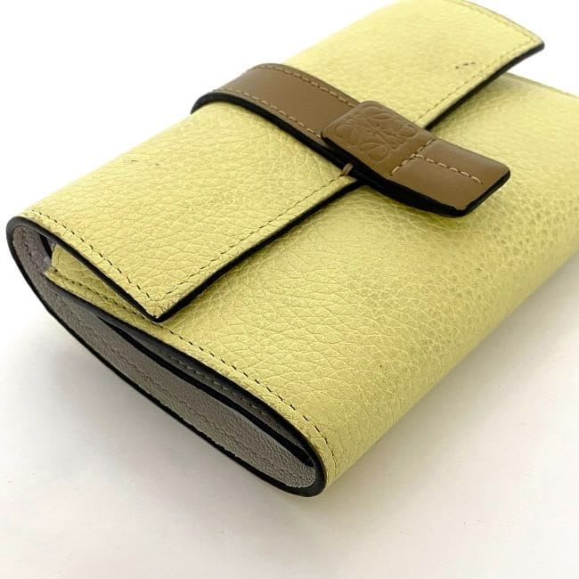 Loewe Trifold Wallet Yellow Anagram