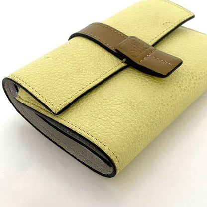 Loewe Trifold Wallet Yellow Anagram