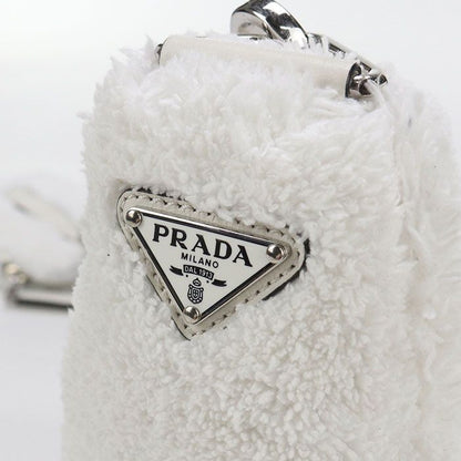 Prada Triangle 1bh190 Crossbody Shoulder Bag Pile Women's