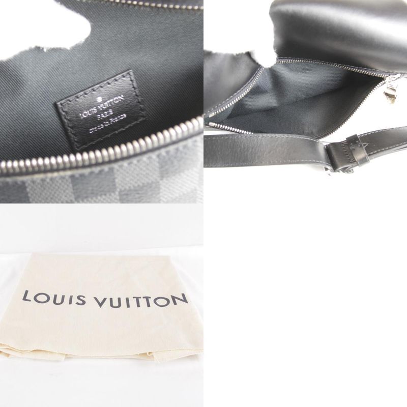 Louis Vuitton N40362/mi0250 Bum Bag Body Bag Damier Graphite Canvas Men's