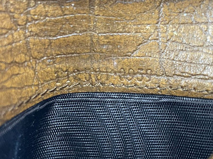 Gucci GG Canvas Leather Compact Wallet Bifold Wallet Bamboo 112521 Beige Made