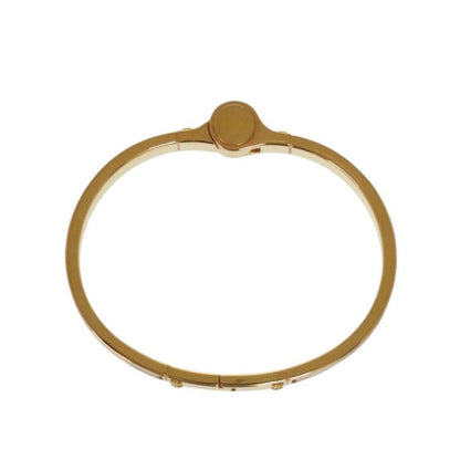 Hermes Charnière PM Bangle Metal Pink Gold Bracelet 0177 Hermes