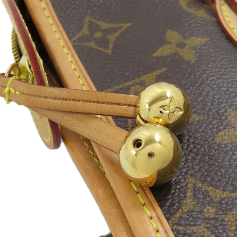 Louis Vuitton M40007 Popincourt Au Tote Monogram Canvas Women