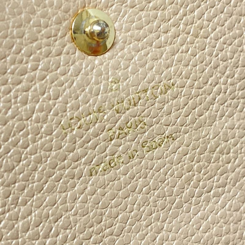 Louis Vuitton Monogram And Empreinte Portefeuille Emilie Long Wallet M62369