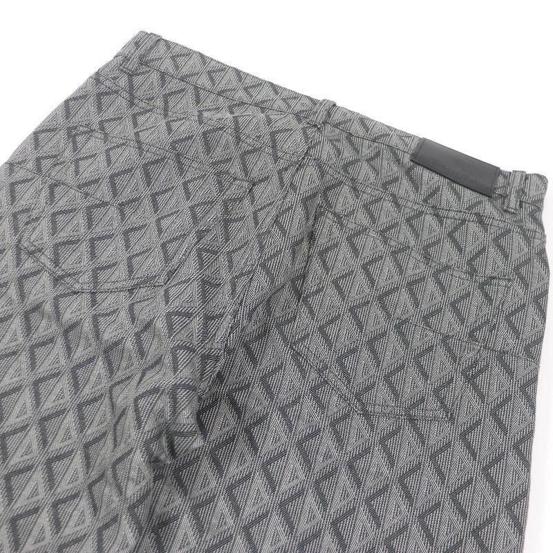 DIOR Homme 313d004b329x Cotton Cowhide CD Diamond Logo Allover Button Fly