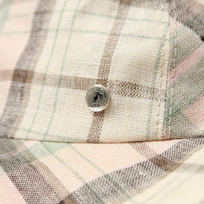 2022ssHermes Hat Size 58 Hat Serie Button Check Made In France