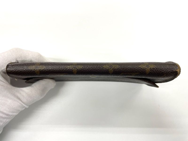 Louis Vuitton Monogram Pochette Portmonnais Cles Di Long Wallet M61725 Brown