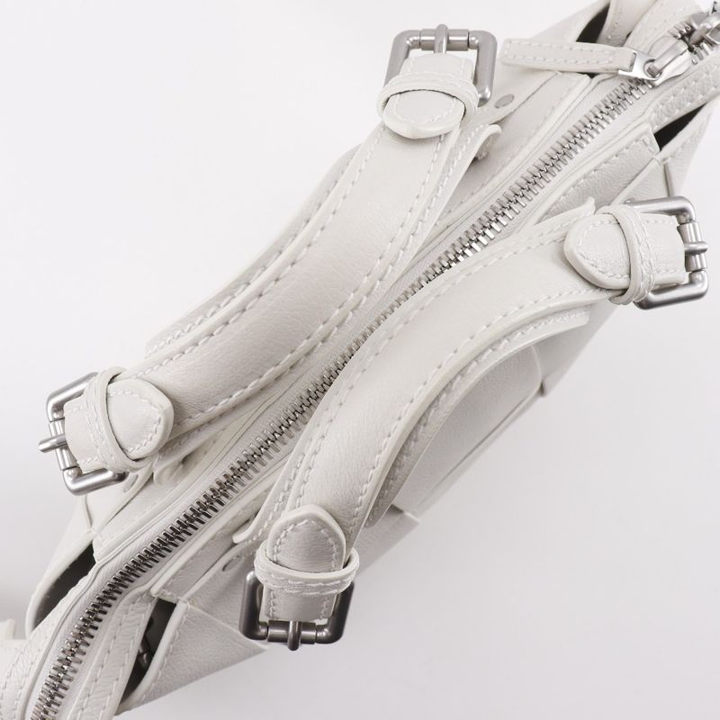 Bottega Veneta Bottega Veneta Arco Tool Bag Maxi Intre 2WAY Shoulder Calf White