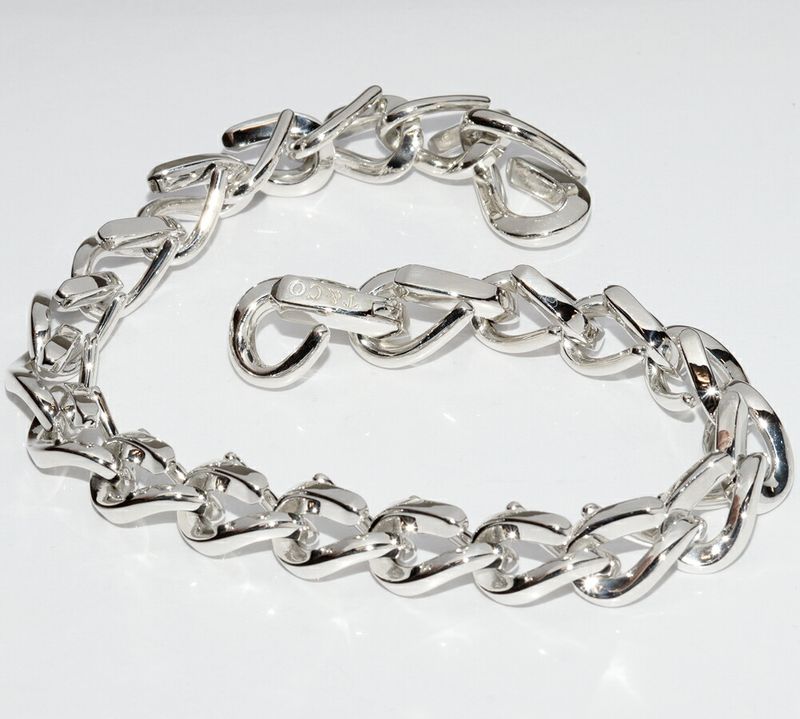 Tiffany & Co Bracelet SV Forge Medium Link Bracelet Extra Large