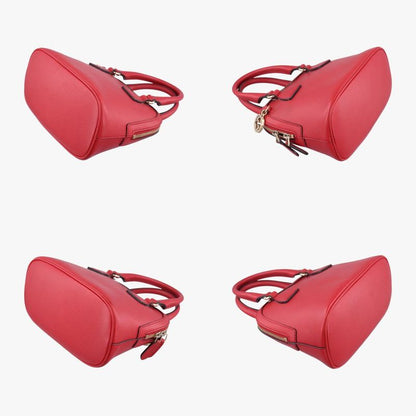 Gucci Interlocking G Charm Dome Red Leather 449661 I023724370