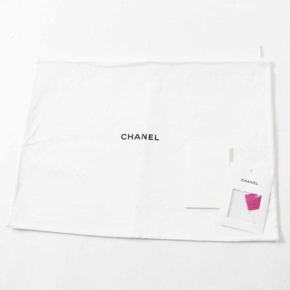 CHANEL 23A P75369 Wool Fuchsia (pinkish) Coco Mark Button Long Length Knit