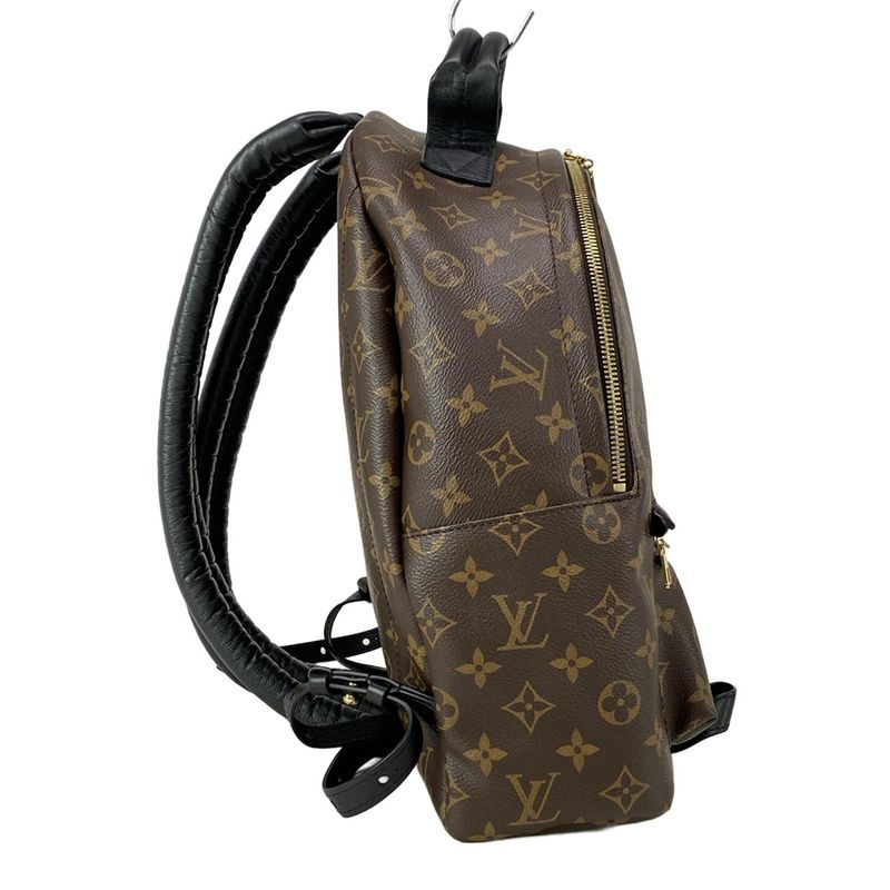 Louis Vuitton Backpack Sac Monogram Palm Springs Backpack MM M44874 Noir Black
