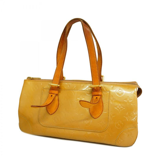 Louis Vuitton Shoulder Bag Vernis Rosewood Avenue M93509 Noisette Women's