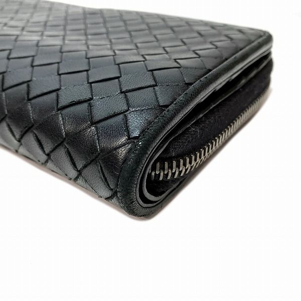 Bottega Veneta Intrecciato Long Wallet With Two Folds Unisex